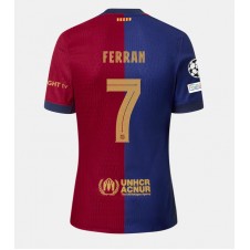 Barcelona Ferran Torres #7 Hjemmedrakt 2024-25 Kortermet